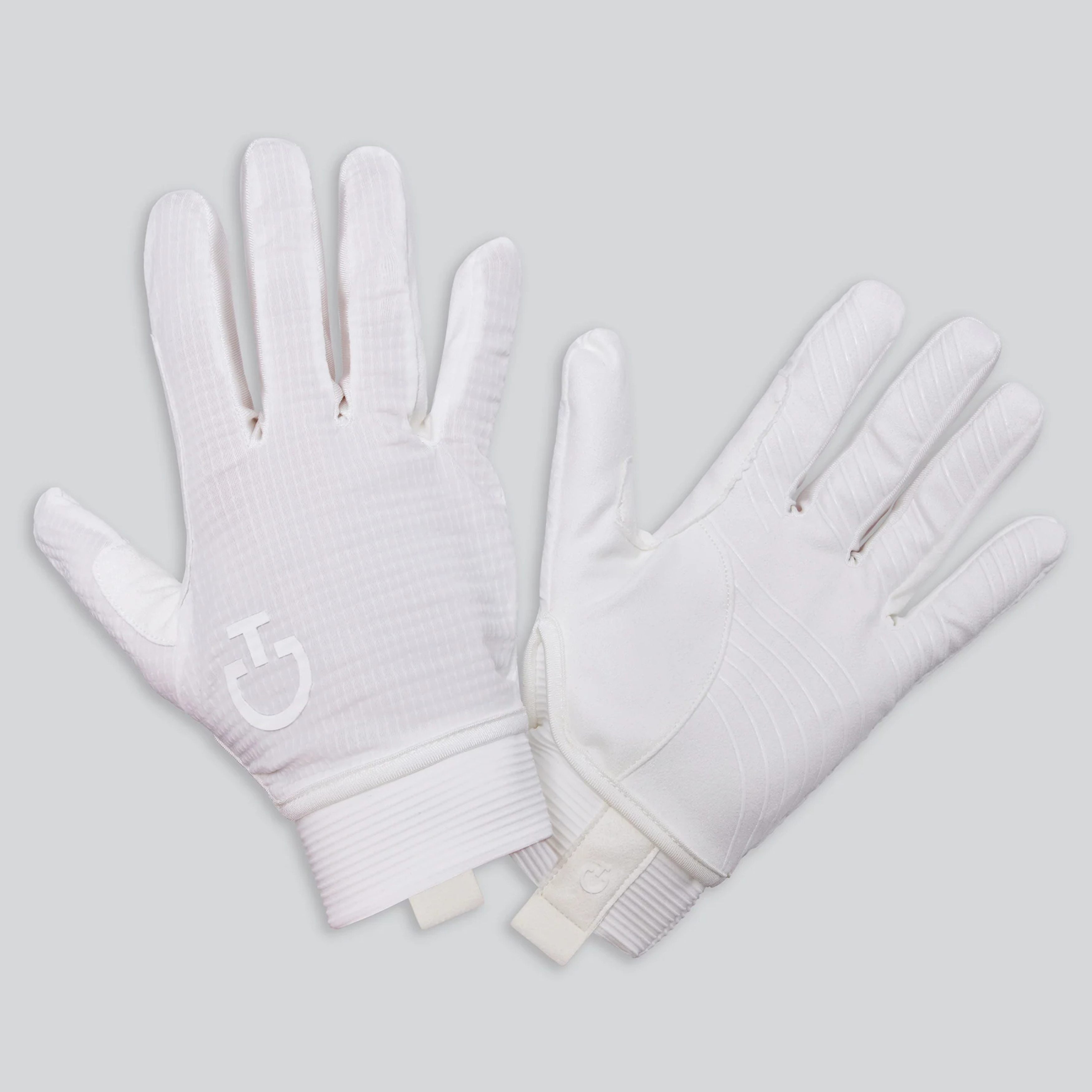 Cavalleria Toscana Sommer Ridehandske - Hvid