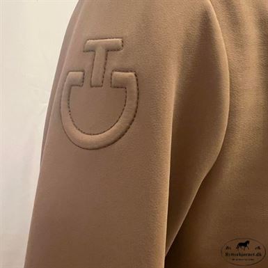 Cavalleria Toscana Letvægts Jersey Zip Stævnejakke Til Børn - Camel