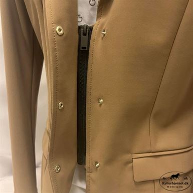 Cavalleria Toscana Letvægts Jersey Zip Stævnejakke Til Børn - Camel