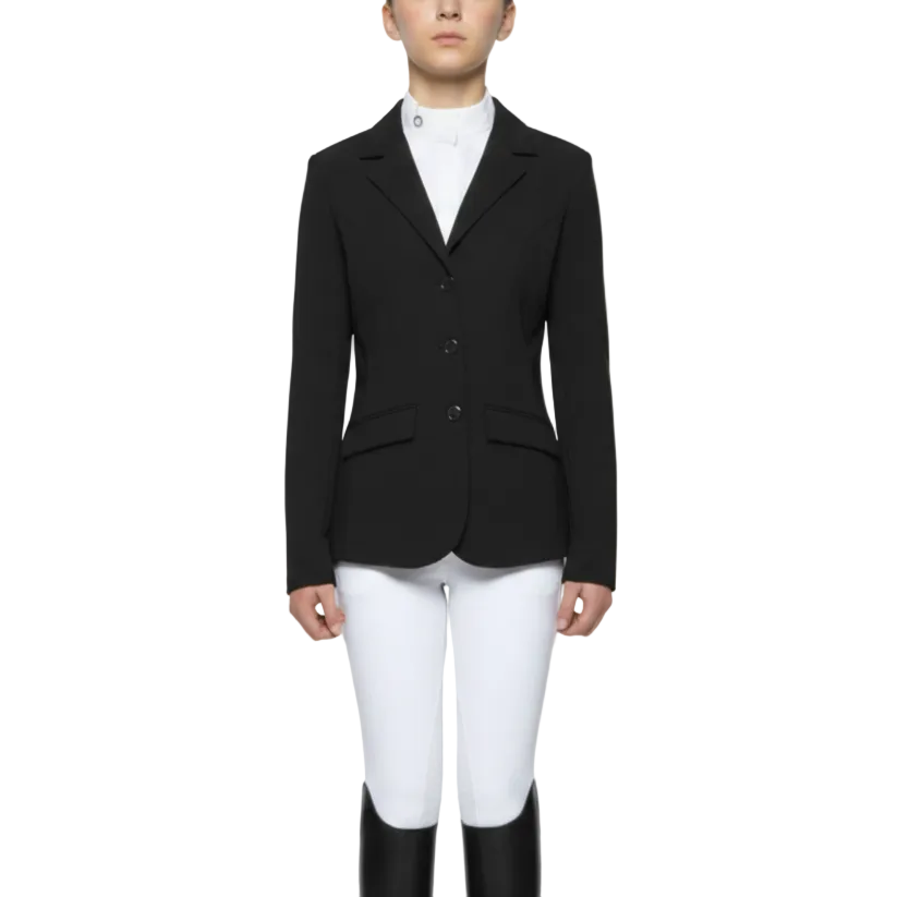 Cavalleria Toscana Zip Stævne Jakke Til Børn - Sort