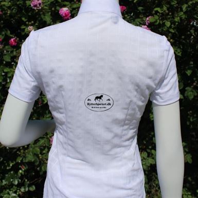 Cavalleria Toscana Pleated Stævnepolo - Hvid