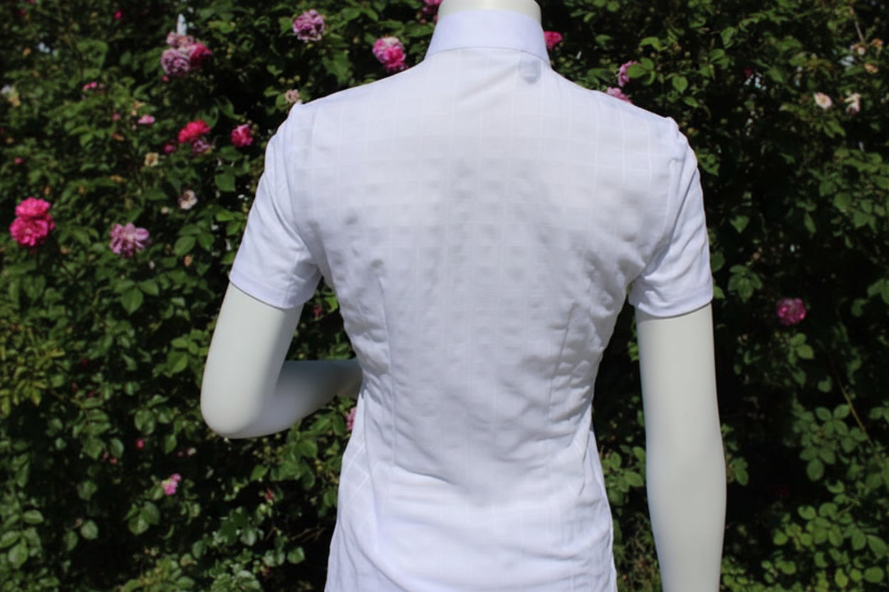 Cavalleria Toscana Pleated Stævnepolo - Hvid