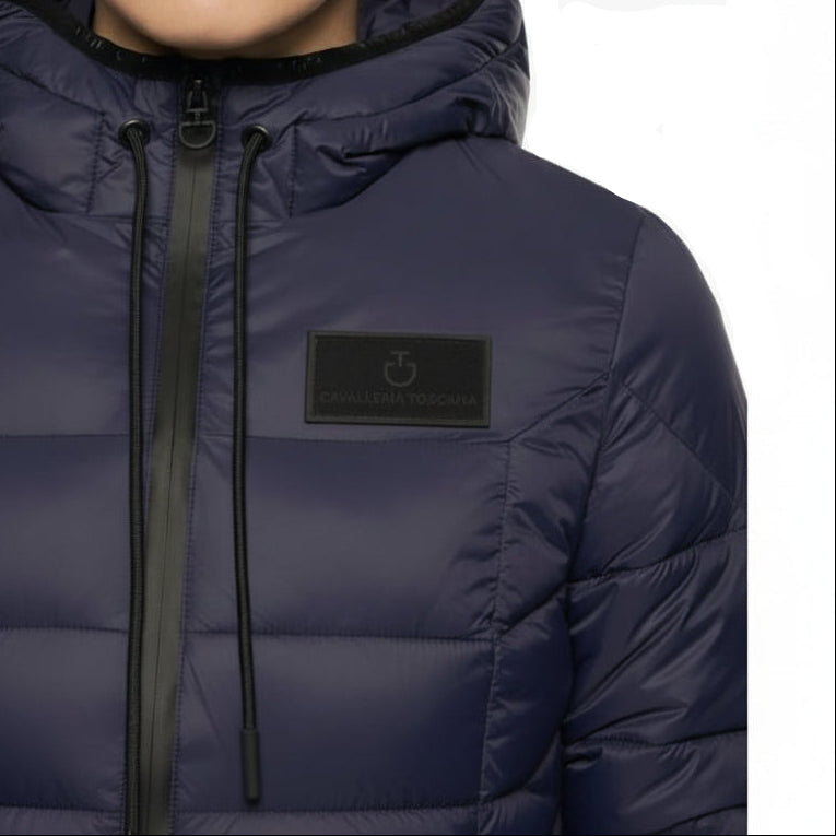Cavalleria Toscana Down Puffer Jakke Til Børn- Navy