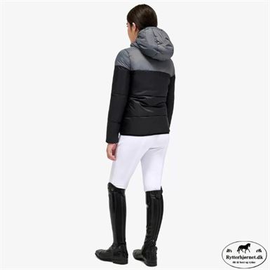 Cavalleria Toscana Junior Nylon Pufferjakke - Sort/Grå