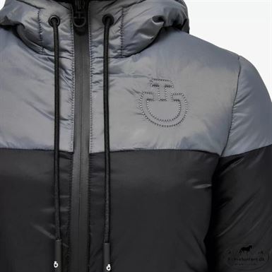 Cavalleria Toscana Junior Nylon Pufferjakke - Sort/Grå