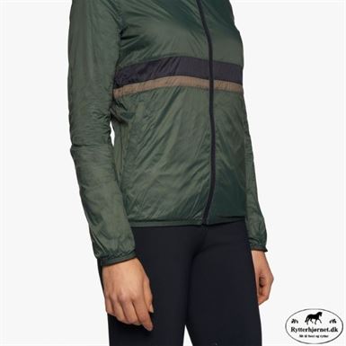 Cavalleria Toscana Vendbar Reversible Letvægtsjakke - Navy/Grøn
