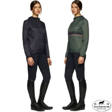 Cavalleria Toscana Vendbar Reversible Letvægtsjakke - Navy/Grøn