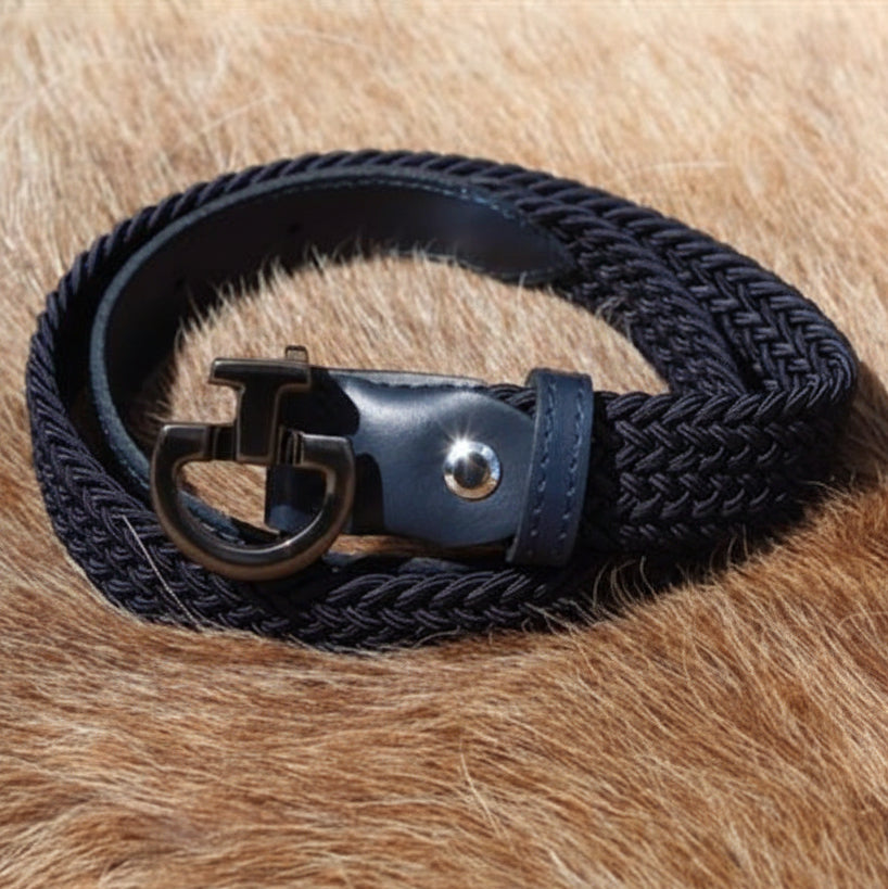 Cavalleria Toscana Rayon Bælte Til Børn - Navy