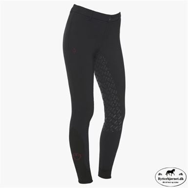 Cavalleria Toscana Børne Ridebuks Fuldgrip - Sort