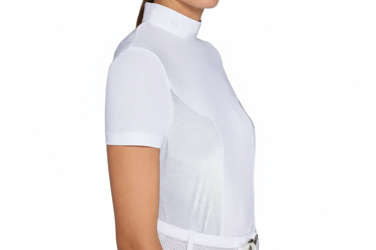 Cavalleria Toscana Jersey Stævnepolo - Hvid