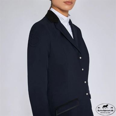 Cavalleria Toscana Jersey Stævnejakke M. Lynlås - Navy