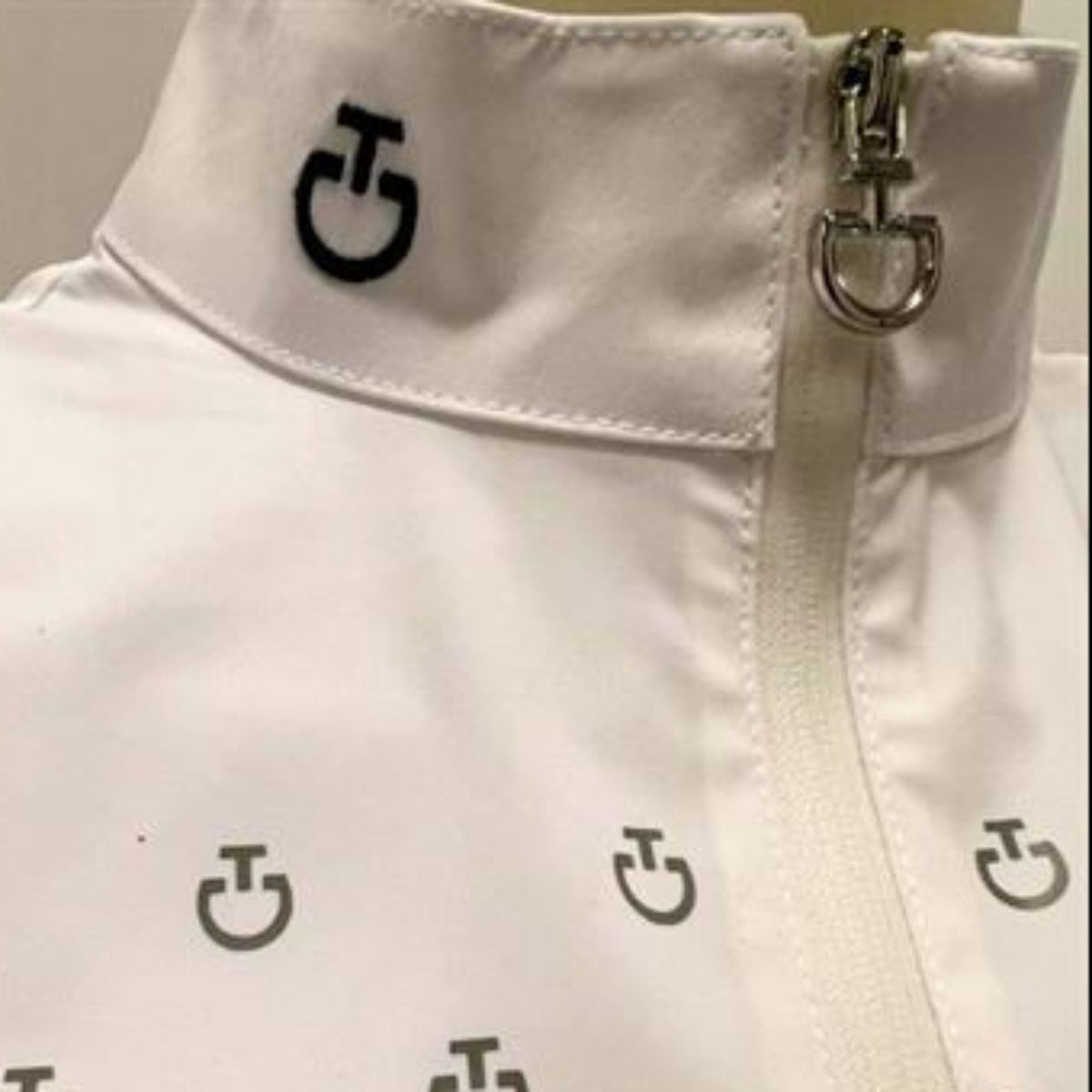 Cavalleria Toscana Mini Print Stævneshirt Til Børn - Hvid