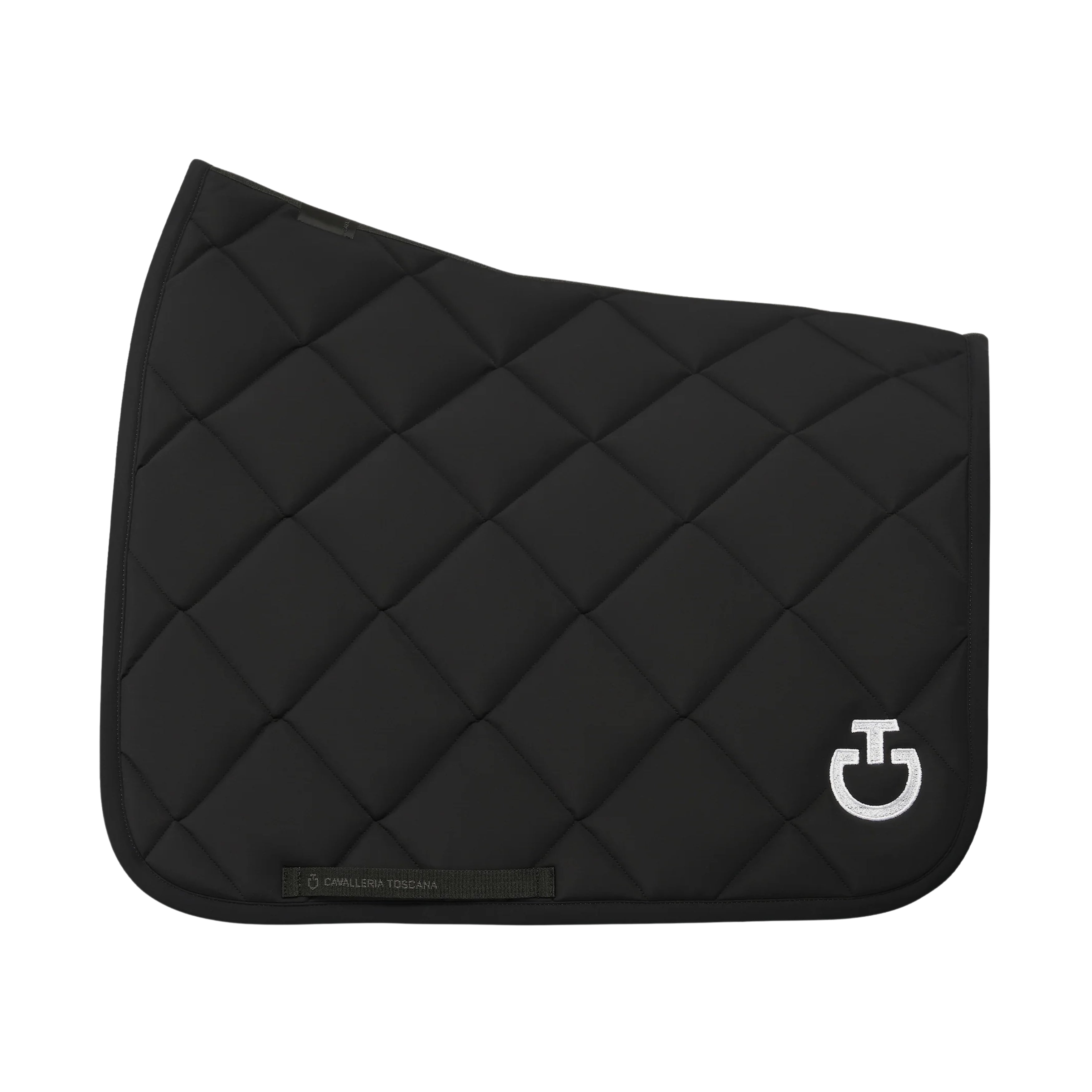 Cavalleria Toscana Diamond Quilted Dressurunderlag - Sort