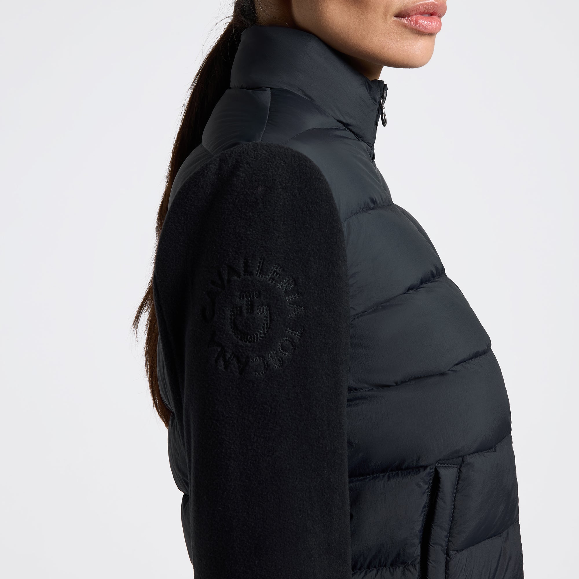 Cavalleria Toscana Hybrid Puffer/Tech Fleece Jakke