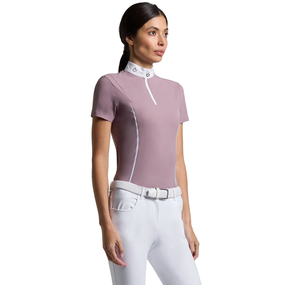 Cavalleria Toscana Insert Mesh Stævnebluse