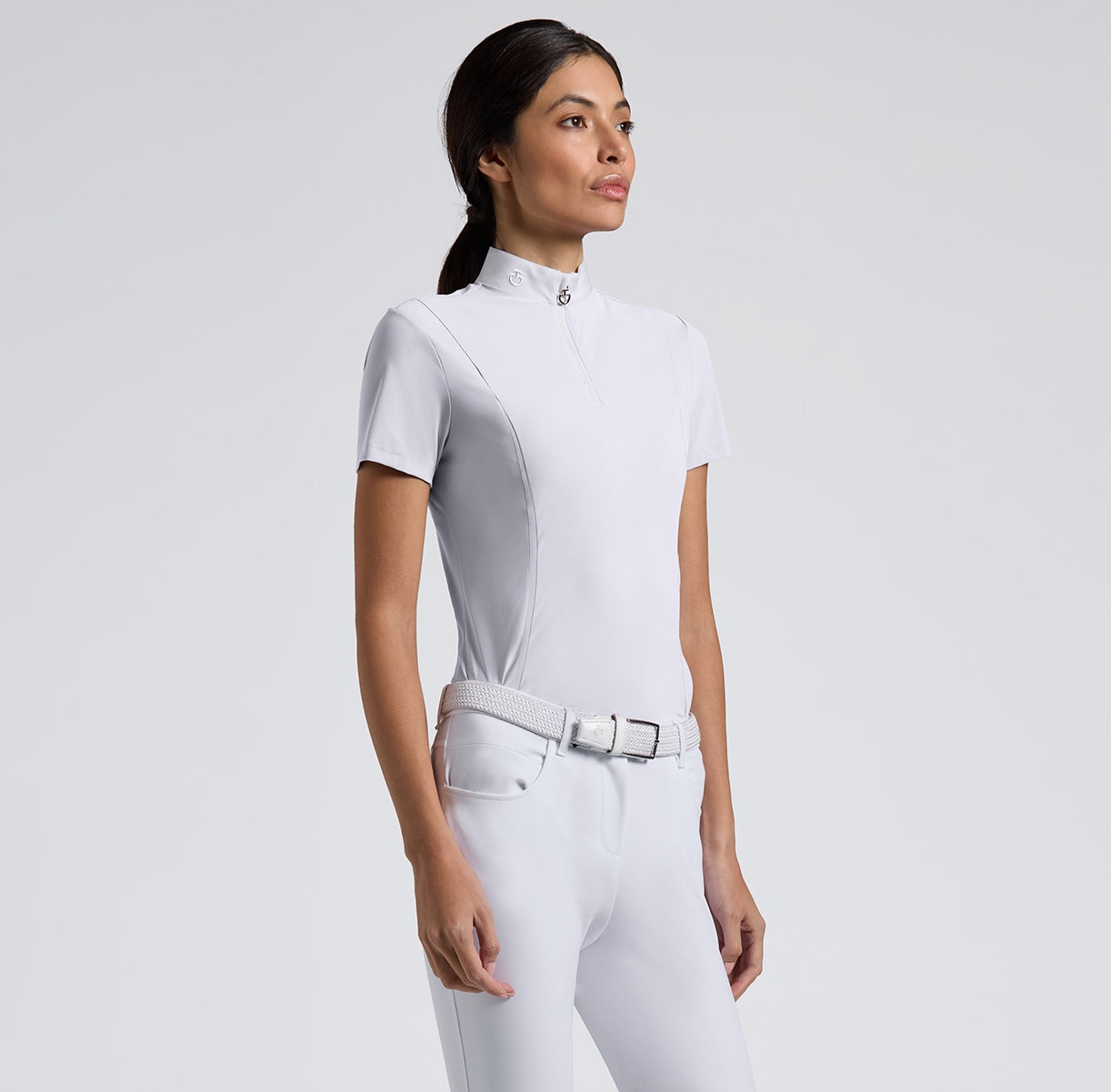 Cavalleria Toscana Insert Mesh Stævnebluse