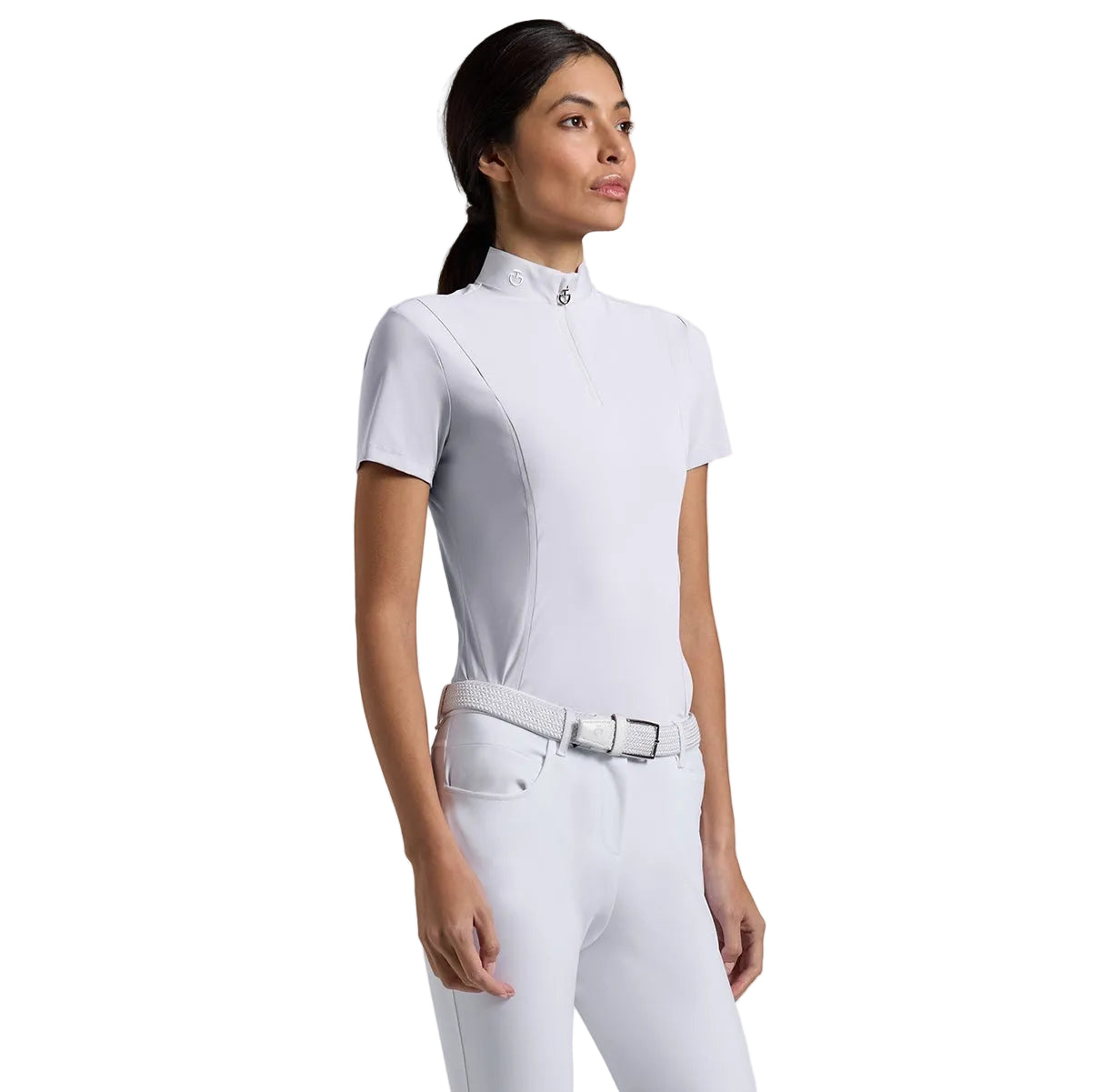 Cavalleria Toscana Insert Mesh Stævnebluse
