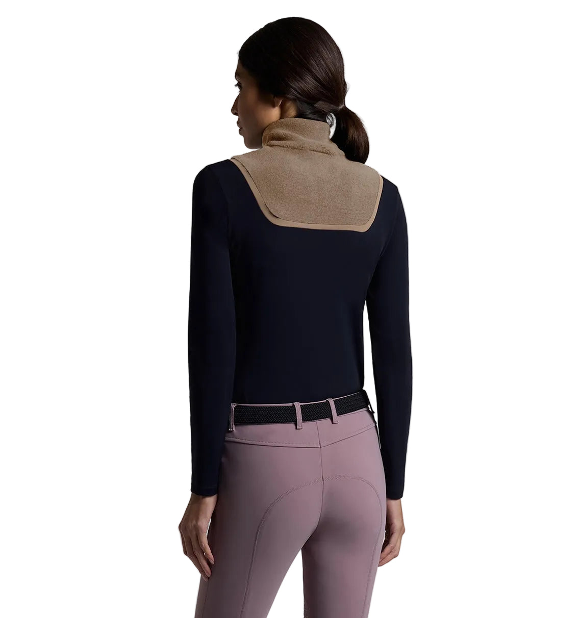 Cavalleria Toscana Jersey Fleece Bluse