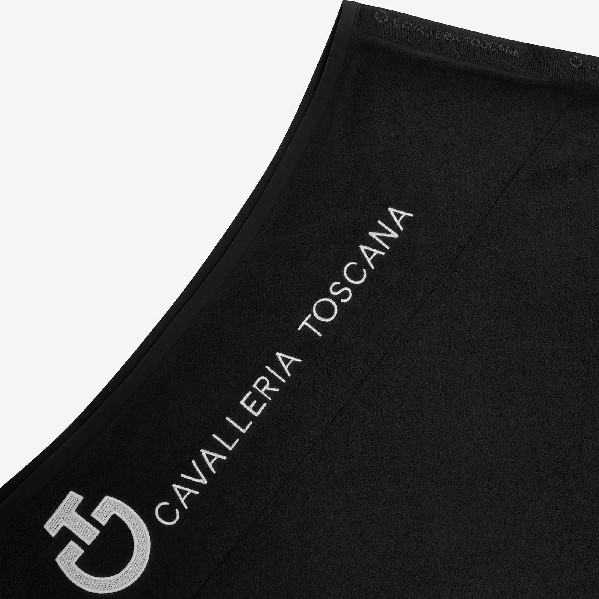 Cavalleria Toscana Logo Fleecedækken - Sort