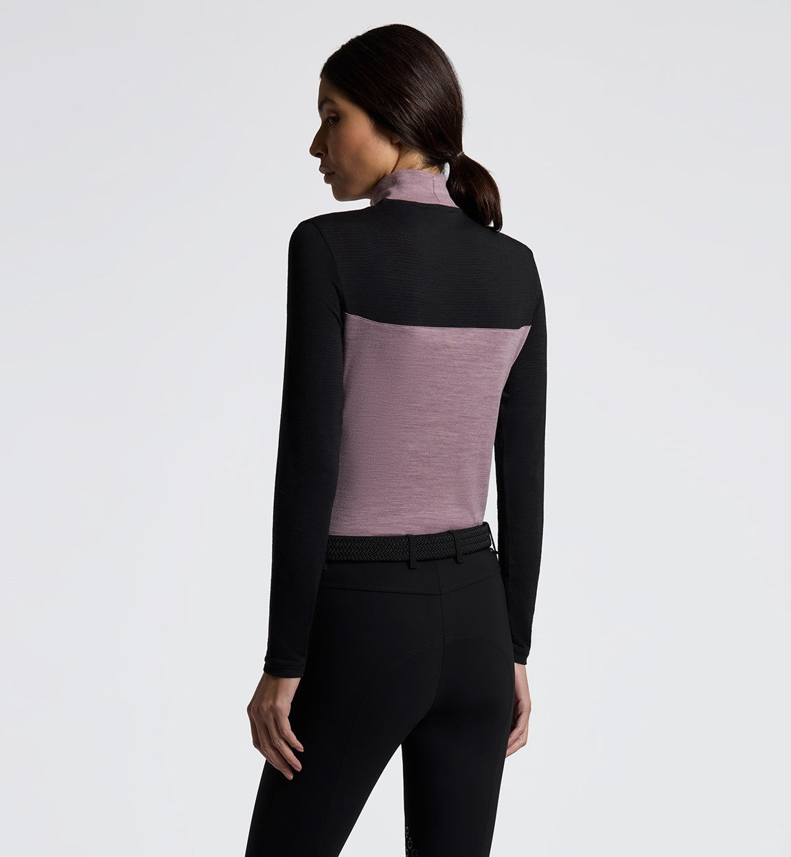 Cavalleria Toscana Tech Uld Turtleneck Bluse