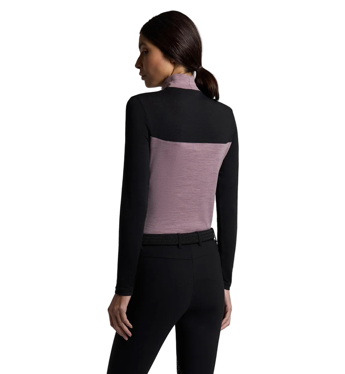 Cavalleria Toscana Tech Uld Turtleneck Bluse