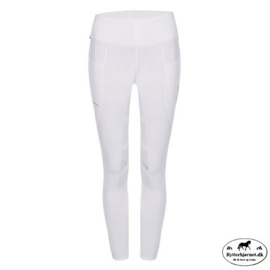 Cavallo Lin Tights m. Fuldgrip - Hvid