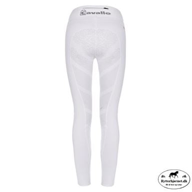 Cavallo Lin Tights m. Fuldgrip - Hvid