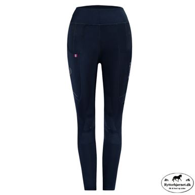 Cavallo Lin Tights m. Fuldgrip - Sort
