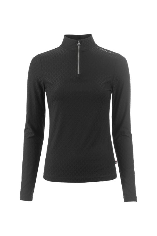 Cavallo Ninette Zip Bluse - Sort