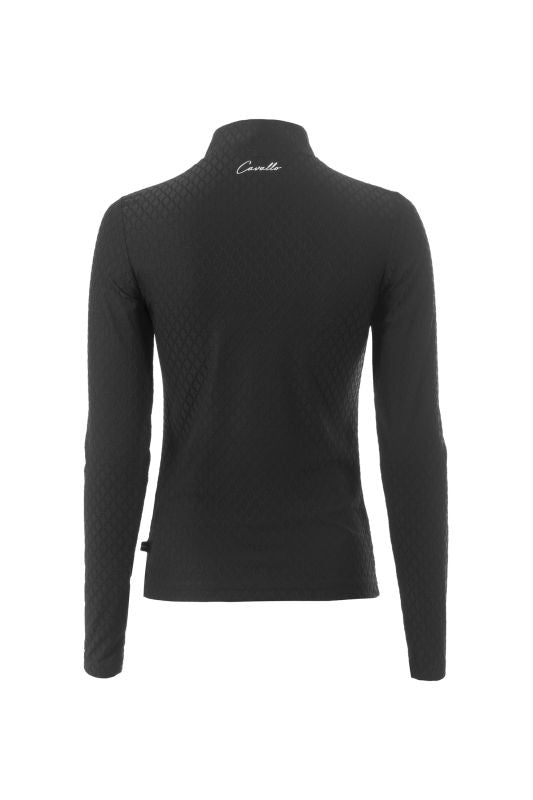 Cavallo Ninette Zip Bluse - Sort