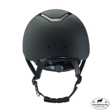 Charles Owen Kylo Mips Ridehjelm - Sort/Shiny Sort