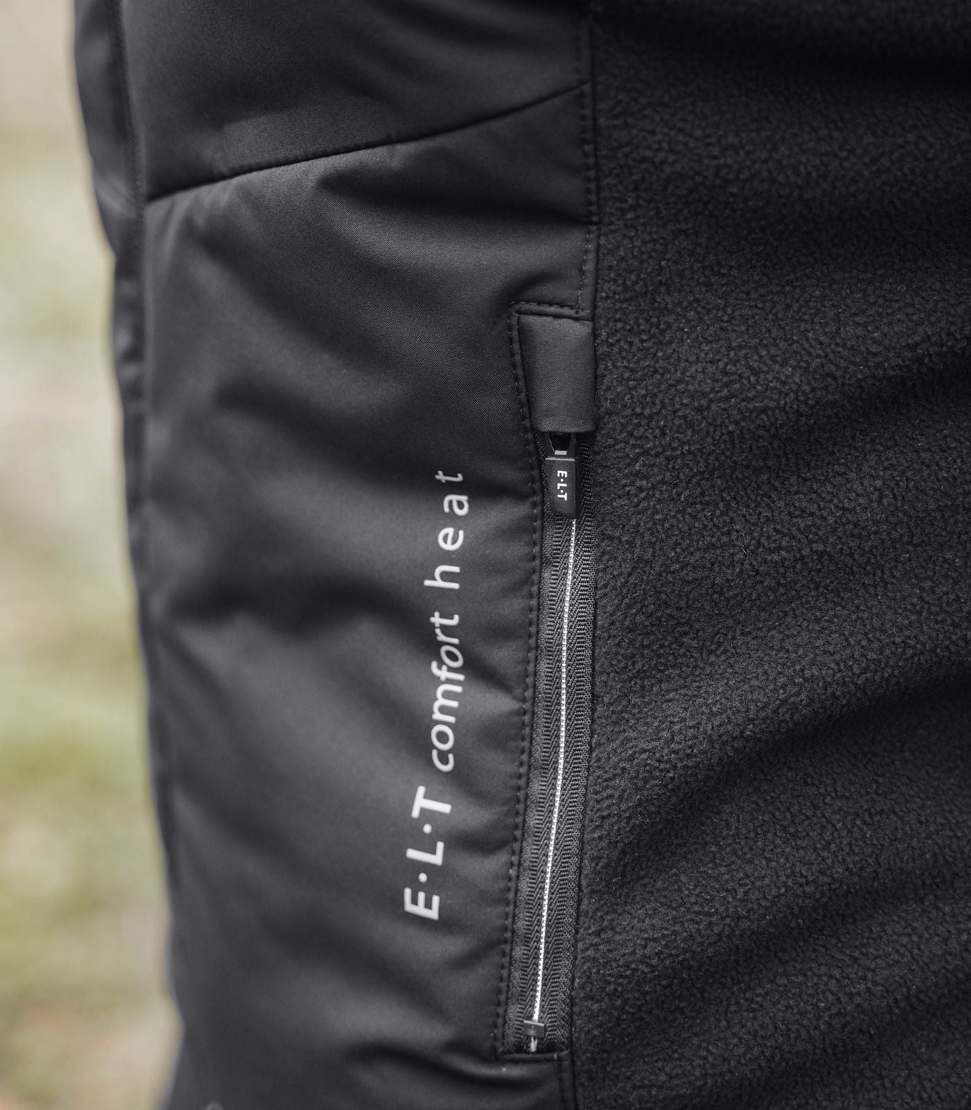 ELT Comfort Varme Vest M. Powerbank - Sort
