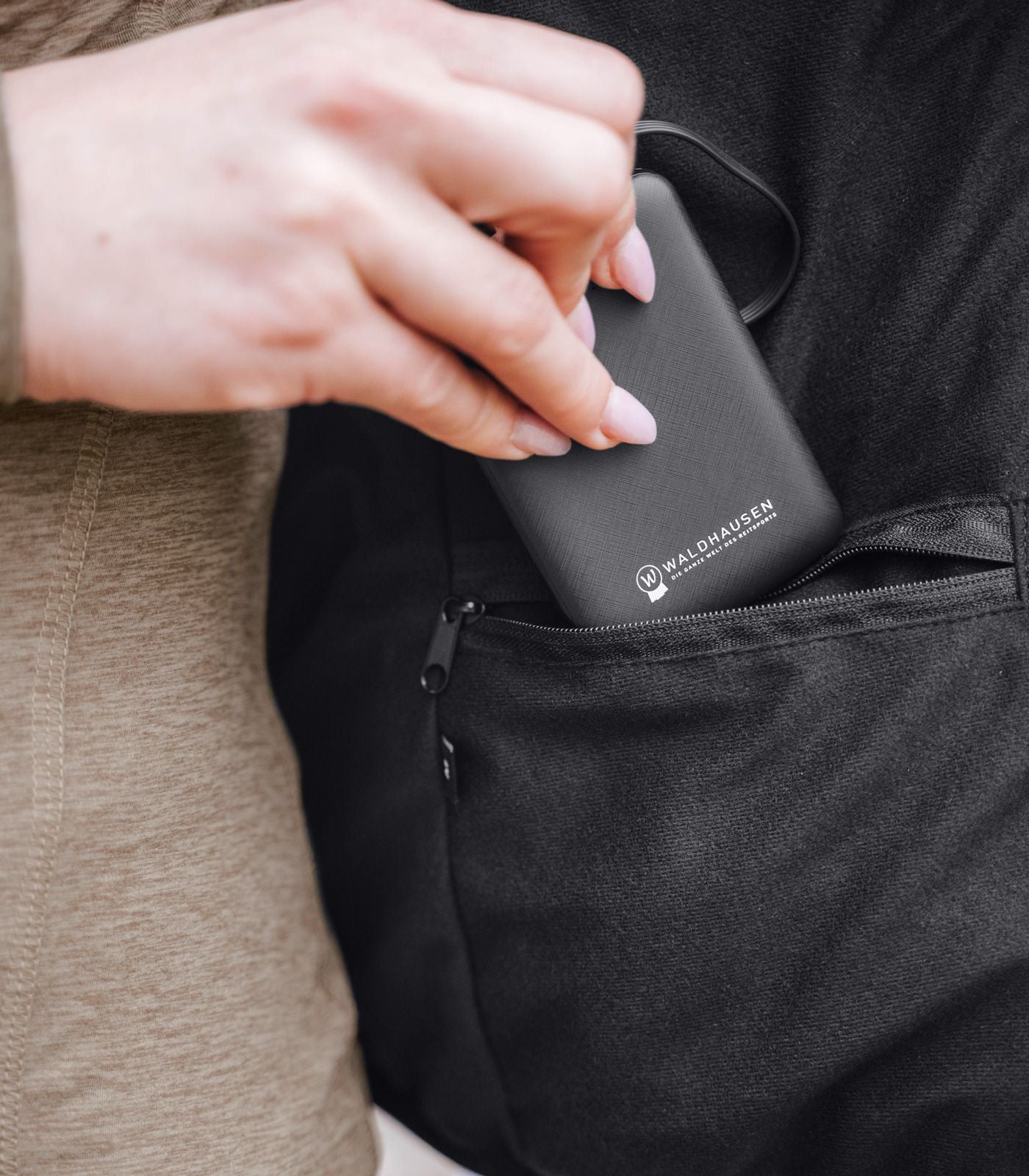 ELT Comfort Varme Vest M. Powerbank - Sort