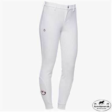 Cavalleria Toscana Børne Ridebuks Fuldgrip - Hvid