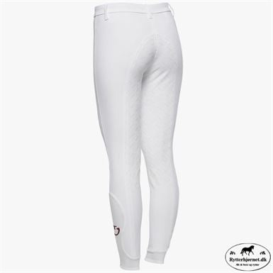 Cavalleria Toscana Børne Ridebuks Fuldgrip - Hvid