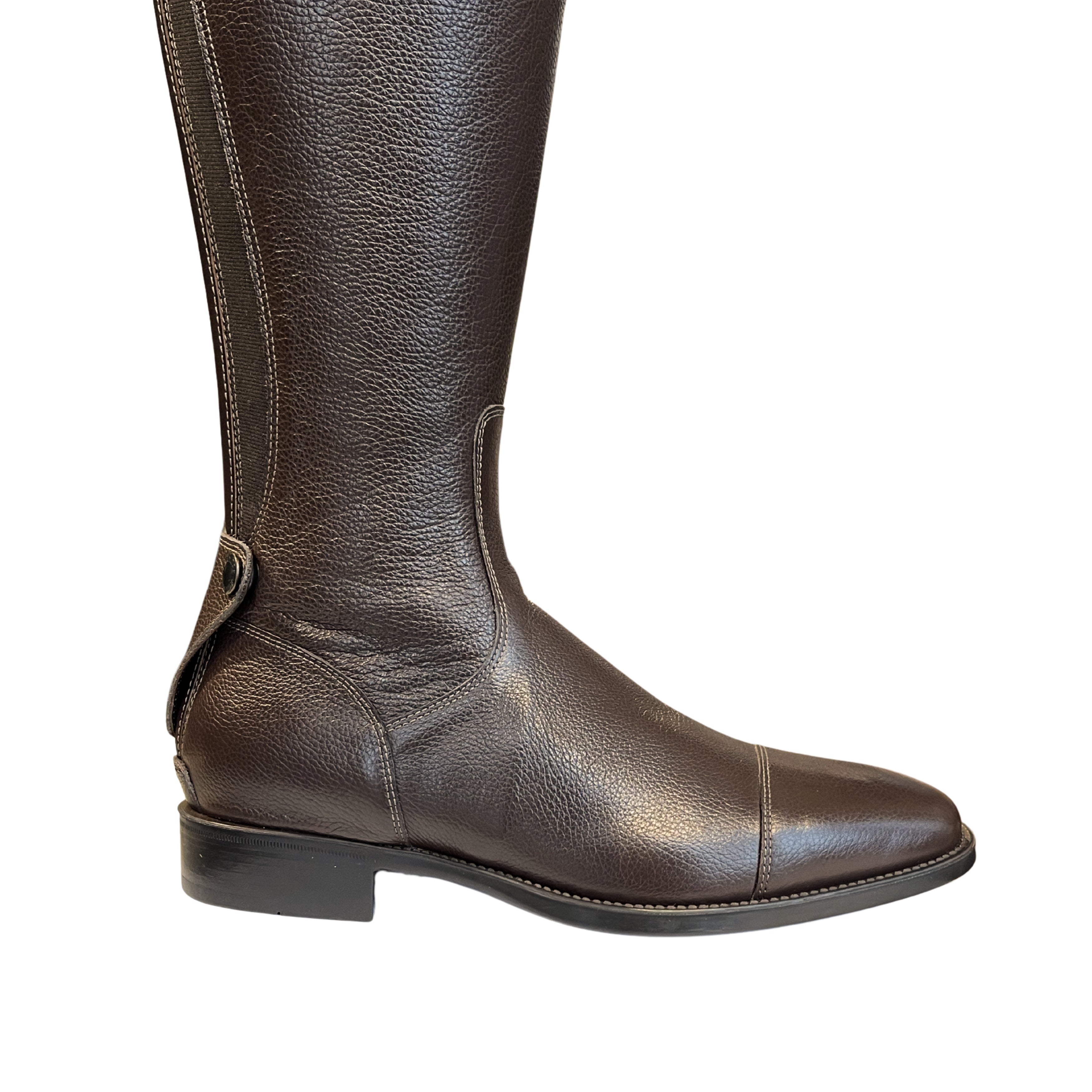 DeNiro Tricolore Young Læderridestøvler u. Snører Quick - Brun