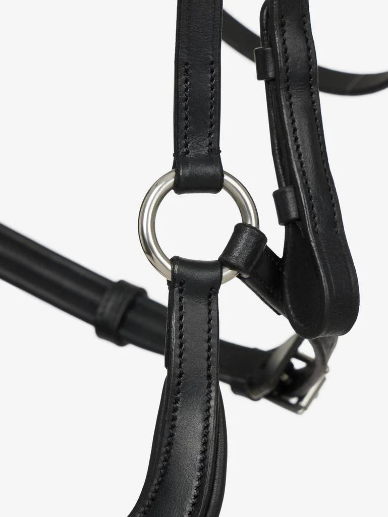 LeMieux Arika Drop Trense - Sort/Sølv