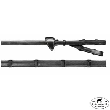 Dyon Converter 13mm Gummitøjle med Stopper - Sort