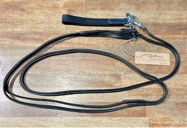 Dyon Working Læder Glidetøjle M.Gummi indvendigt - Sort