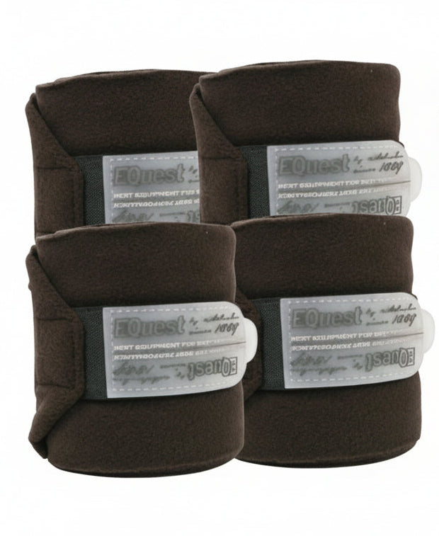 Equest Alpha Fleecebandager 4-pak - Mocha
