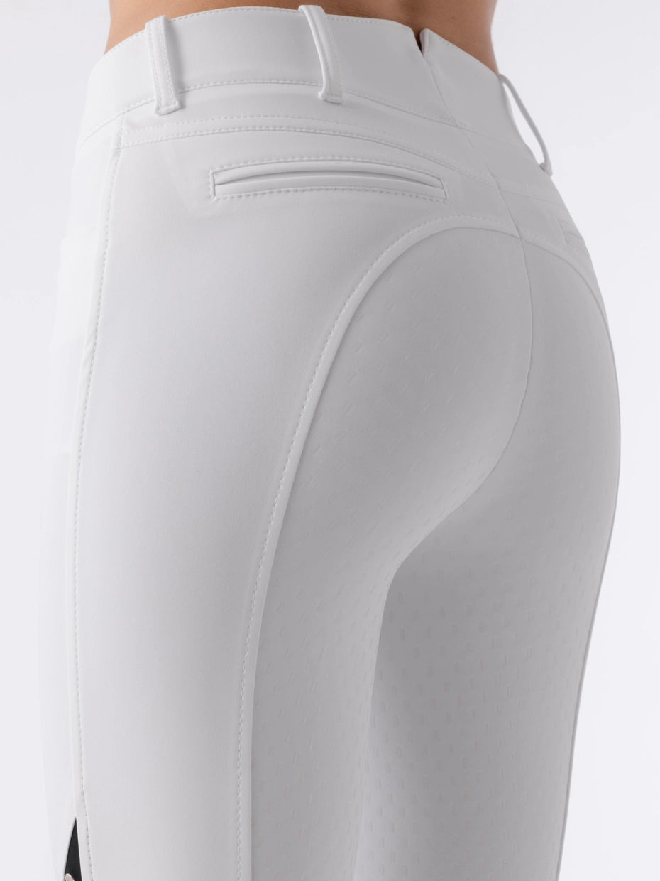 Equiline Adelle Ridebukser Med Fuldgrip - Hvid