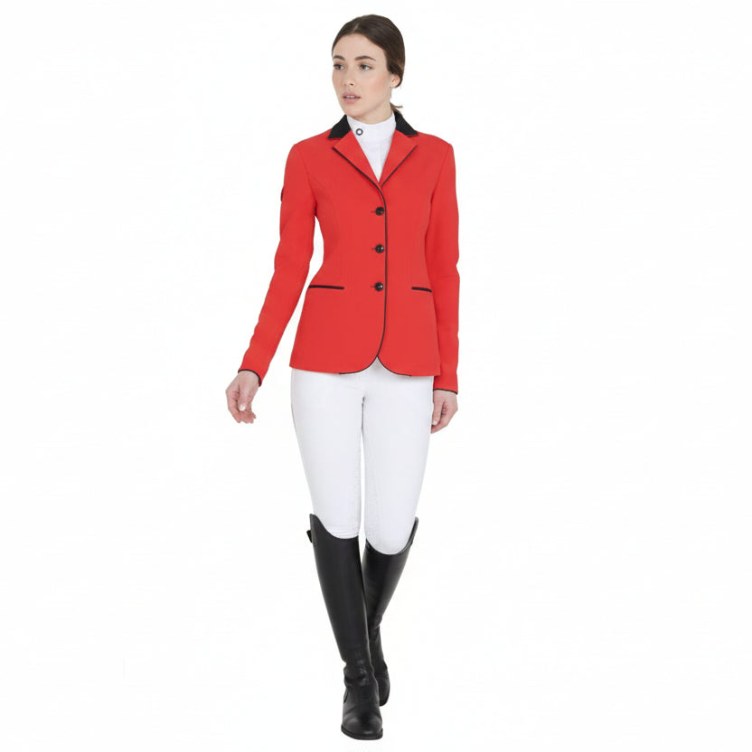 Equestro Elegance Stævnejakke - Rød