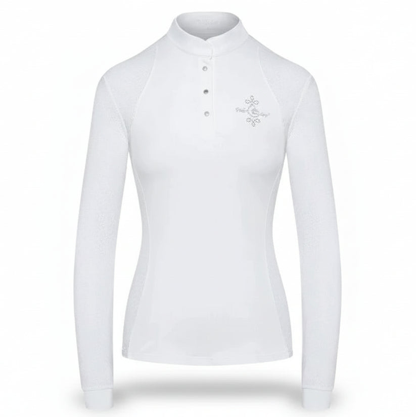 FairPlay Ada Langærmet Stævneshirt - Hvid
