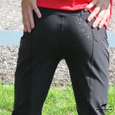 Hesta Gallery Icelandic Jodhpurbukser m. Fuldgrip - Sort