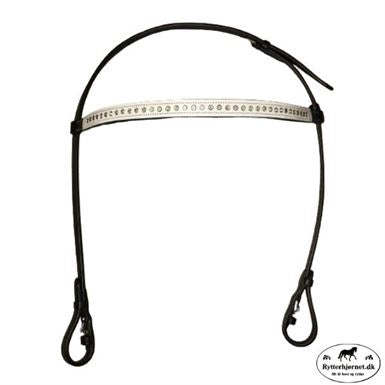 Hesta Gallery Sýn Nakkerem & Pandestykke Hvid Lak M.Sten