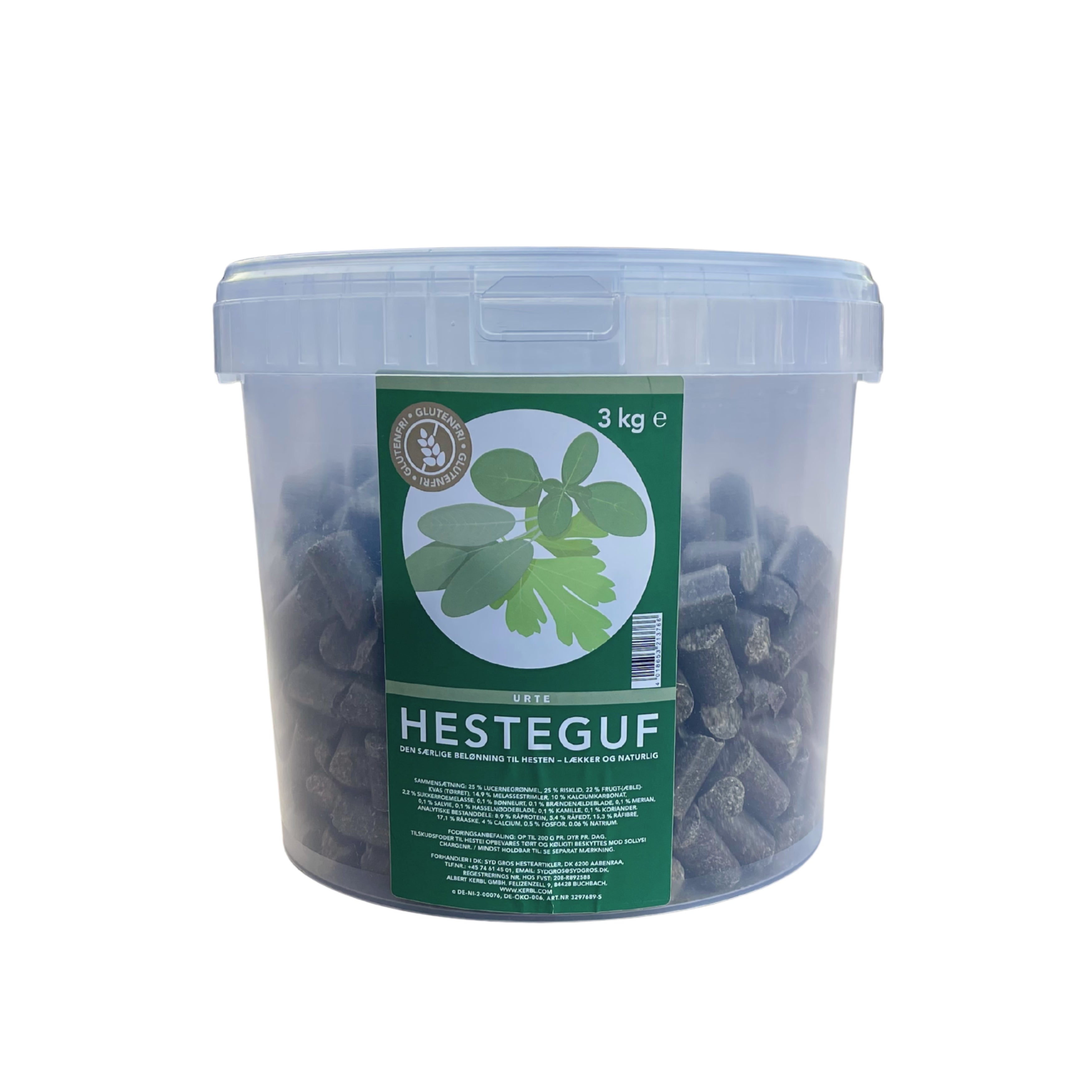 Hesteguf Godbidder 3 kg Spand