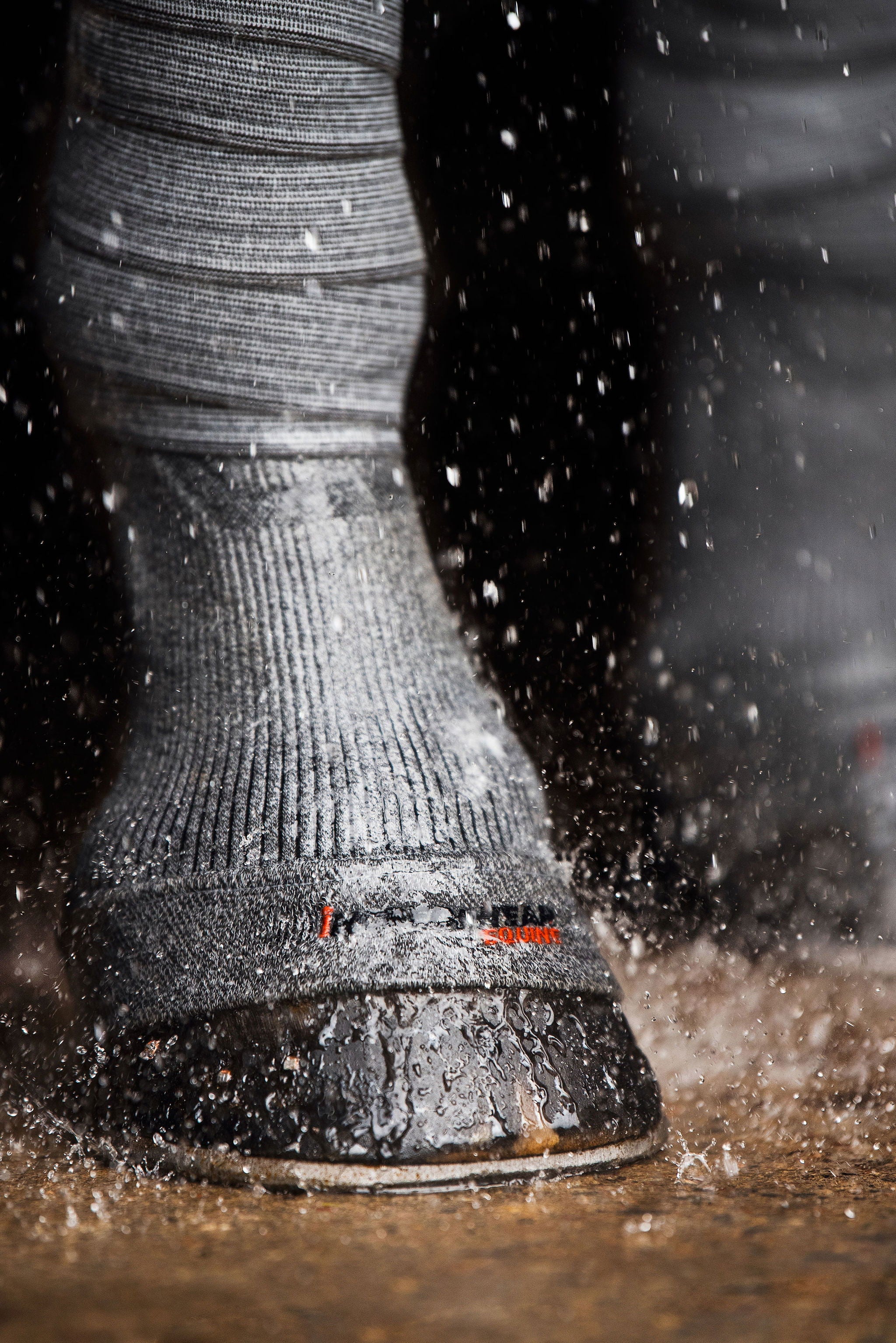Incrediwear Circulation Hoof Socks, Par - Grå