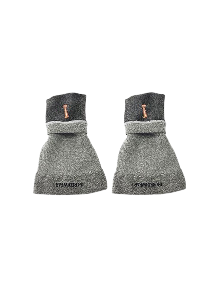 Incrediwear Circulation Hoof Socks, Par - Grå