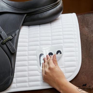 HorseGuard Nationality Dressurunderlag M. Nummer - Hvid