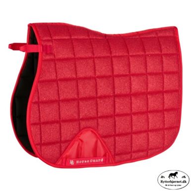 Horse Guard Mesh Glitter Jule Underlag - Rød